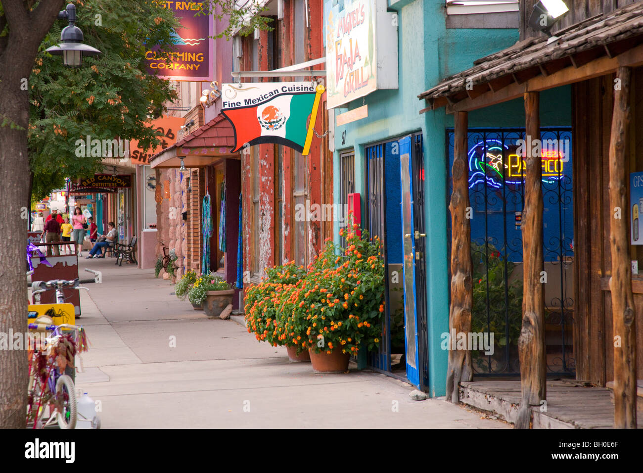 Downtown Moab, Utah Stock Photo, Royalty Free Image 27670679 Alamy