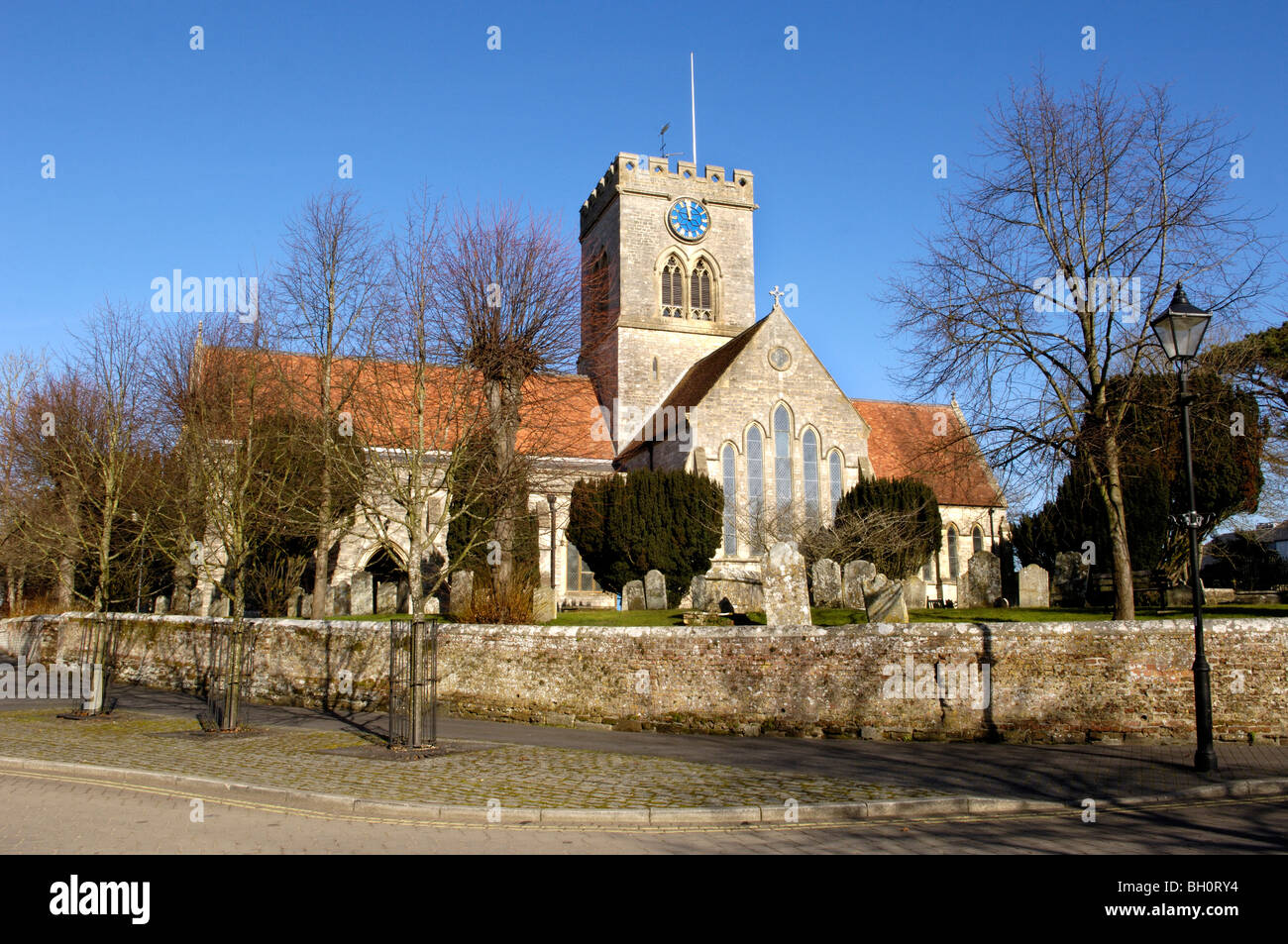 Ringwood Church of St Peter and St Paul, Ringwood, Hampshire Stock
