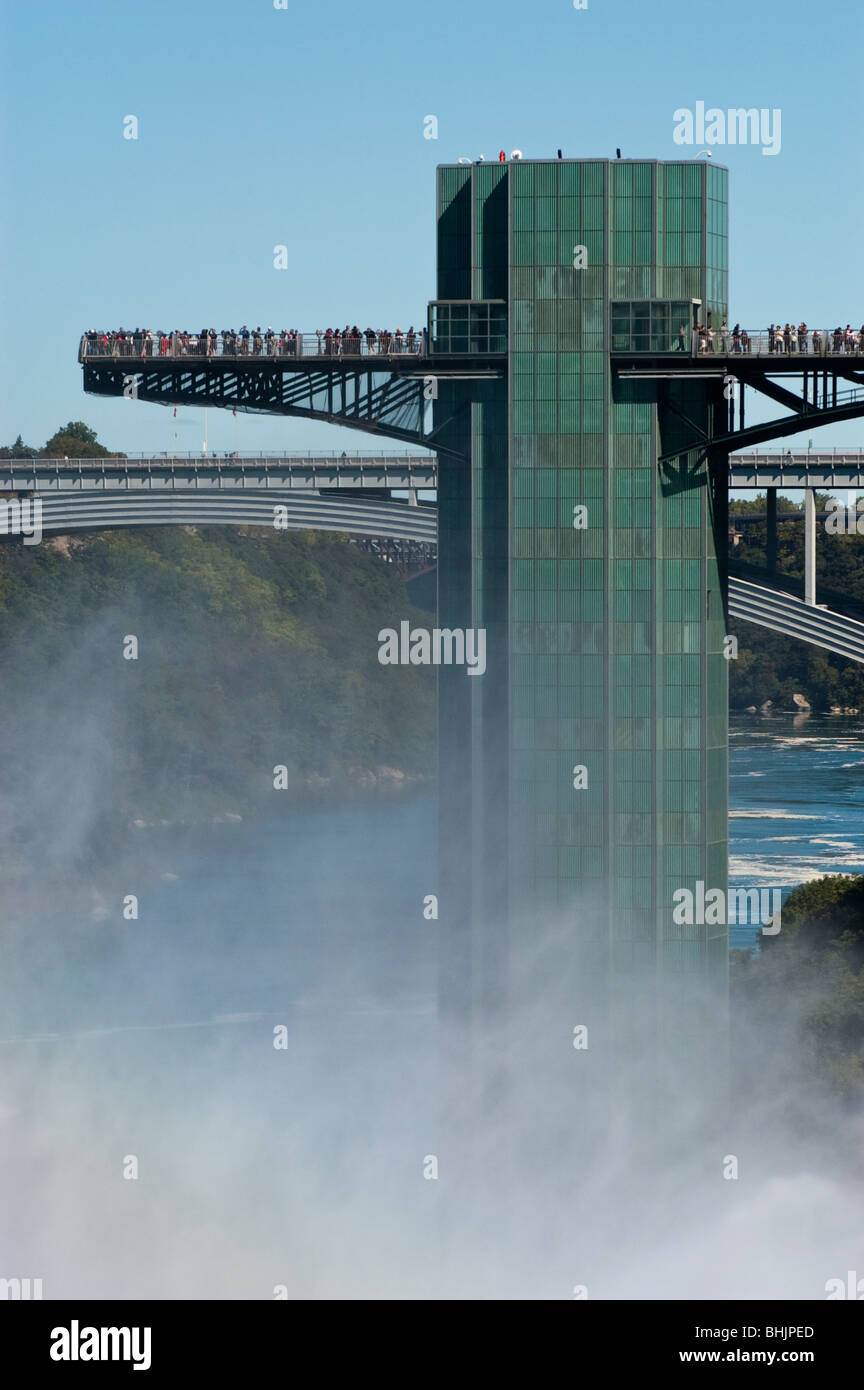 Prospect Point Park observation tower, Niagara Falls State Park, NY