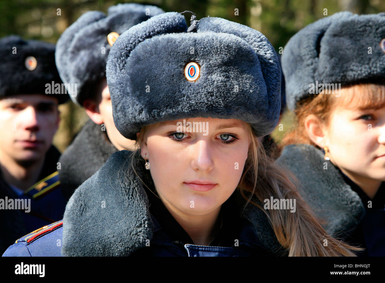 Russian Women Police Are 55