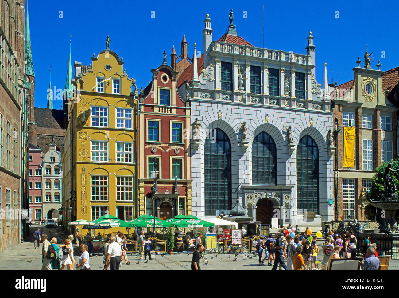 Long Market, Gdansk, Poland Stock Photo, Royalty Free Image: 28182549