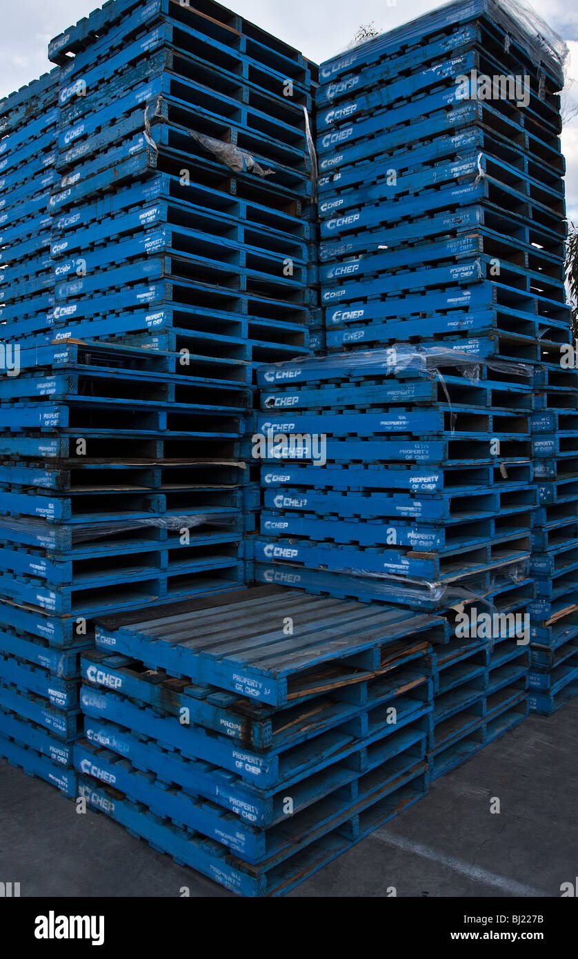 Chep Pallet Stack Stock Photo Royalty Free Image 28319855 Alamy