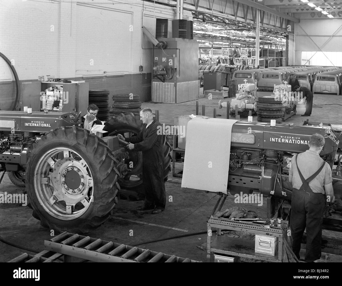 International Harvester tractor factory, Doncaster, South Yorkshire