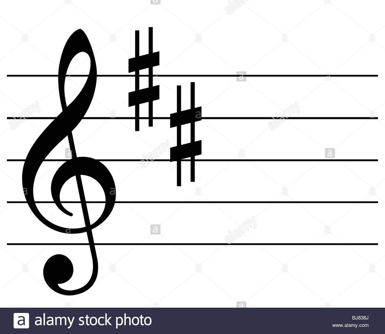 musical staff sign