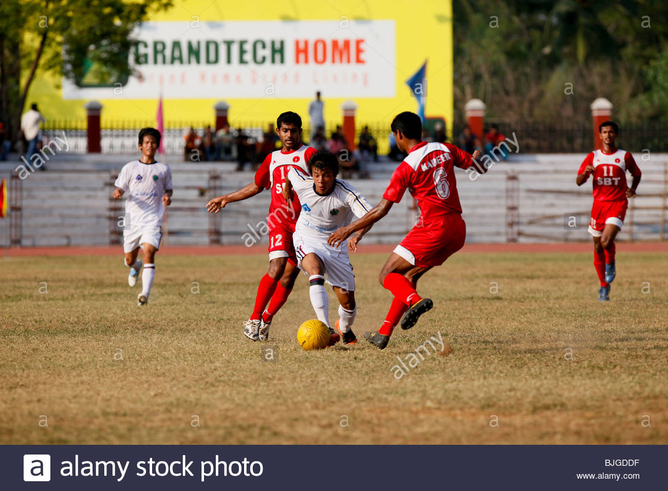 FOOTBALL MATCH IN TRIVANDRUM, KERALA Stock Photo, Royalty Free Image 28635979 Alamy