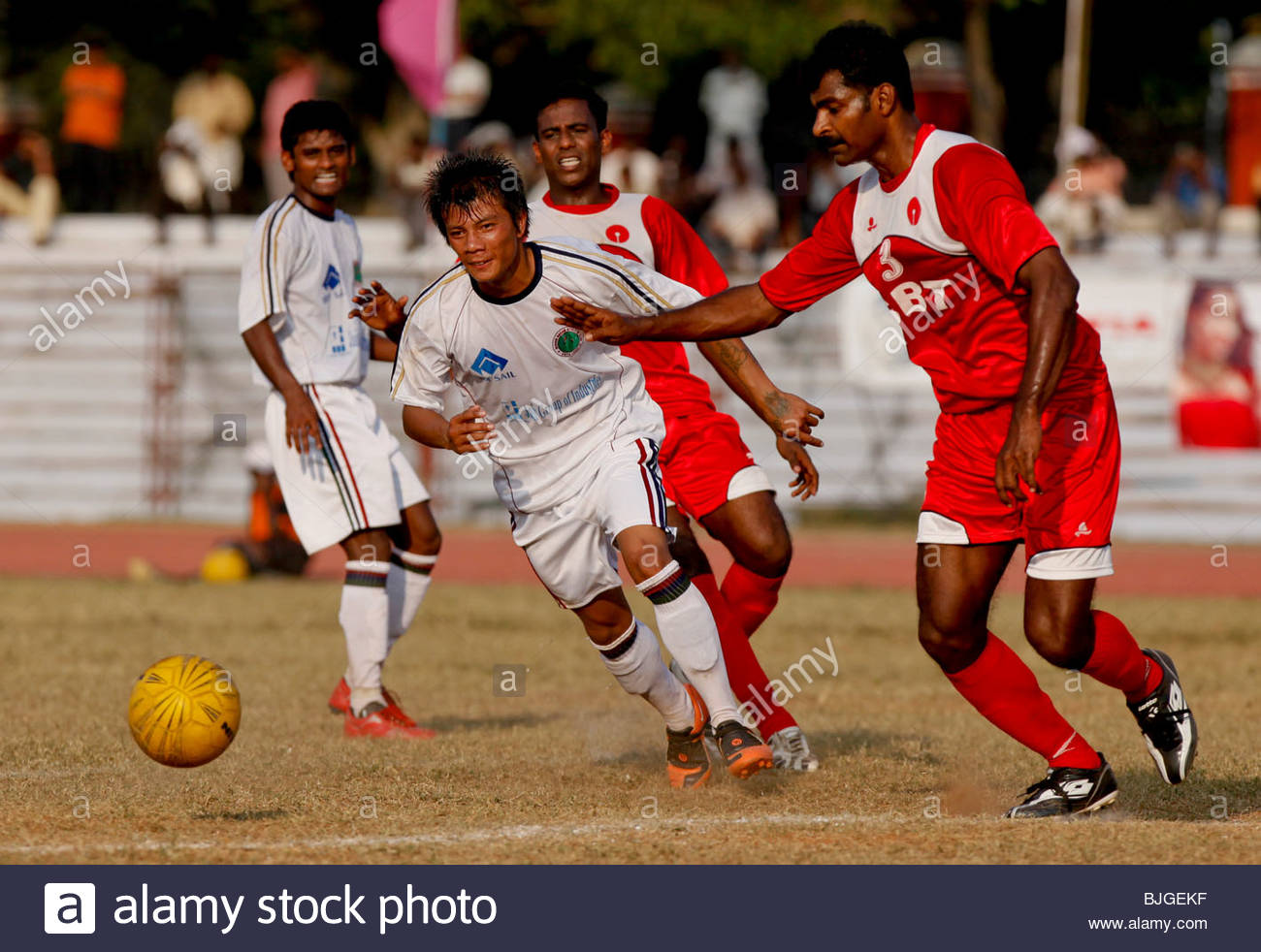 FOOTBALL MATCH IN TRIVANDRUM, KERALA Stock Photo, Royalty Free Image 28636931 Alamy