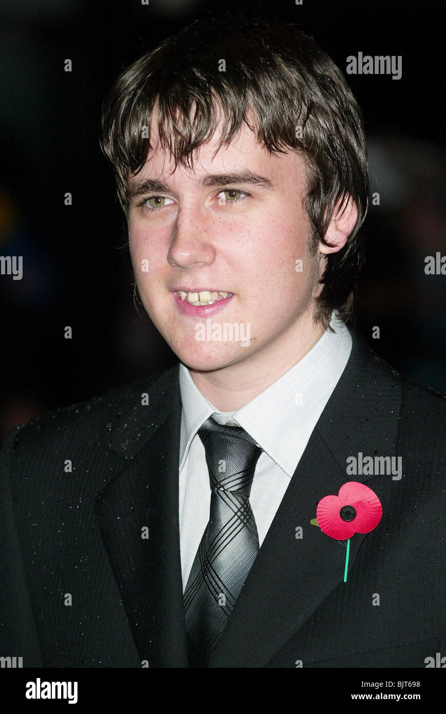 MATTHEW LEWIS HARRY POTTER & THE GOBLET OF FIRE FILM PREMIER ODEON Stock Photo, Royalty Free