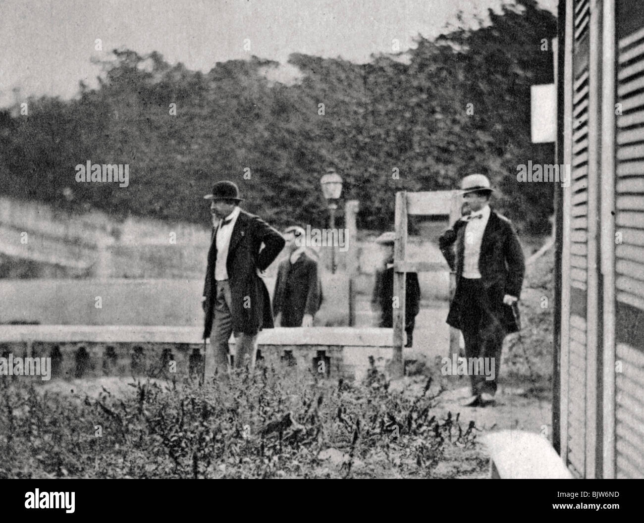 Emperor Napoleon III of France in exile, Chislehurst, Kent Stock Photo
