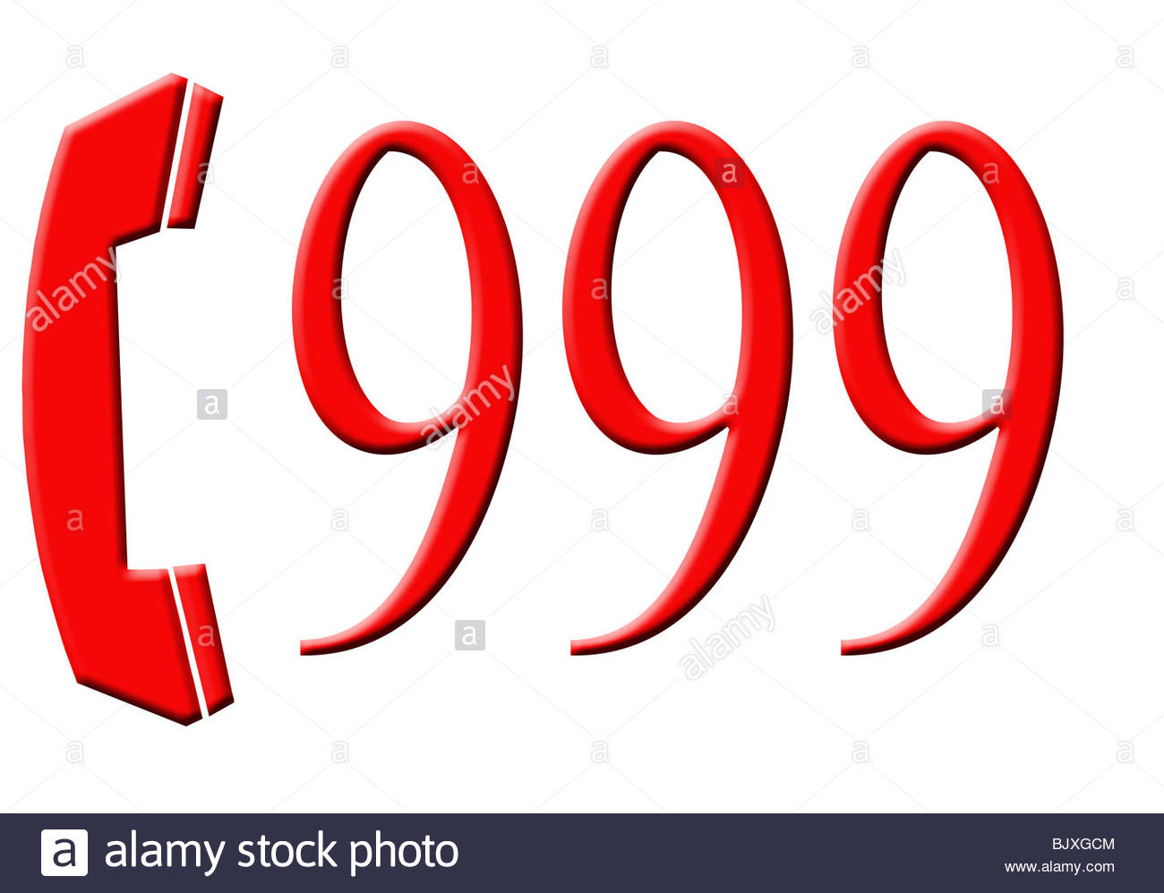 Emergency Telephone Number UK 999 Stock Photo Royalty Free Image 
