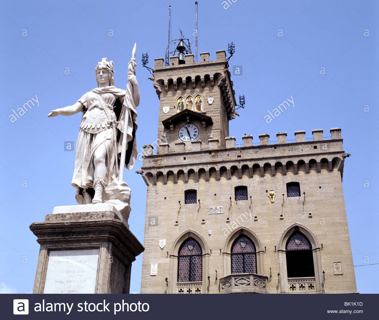San Marino Government San Marino Stock Photo