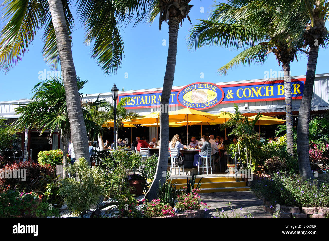 Restaurant & Conch Bar, Key West, Florida, USA Stock Photo, Royalty