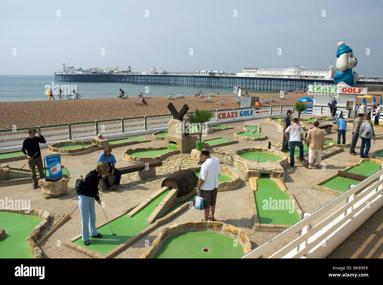 Brighton, Crazy Golf Stock Photo, Royalty Free Image 29071915 Alamy