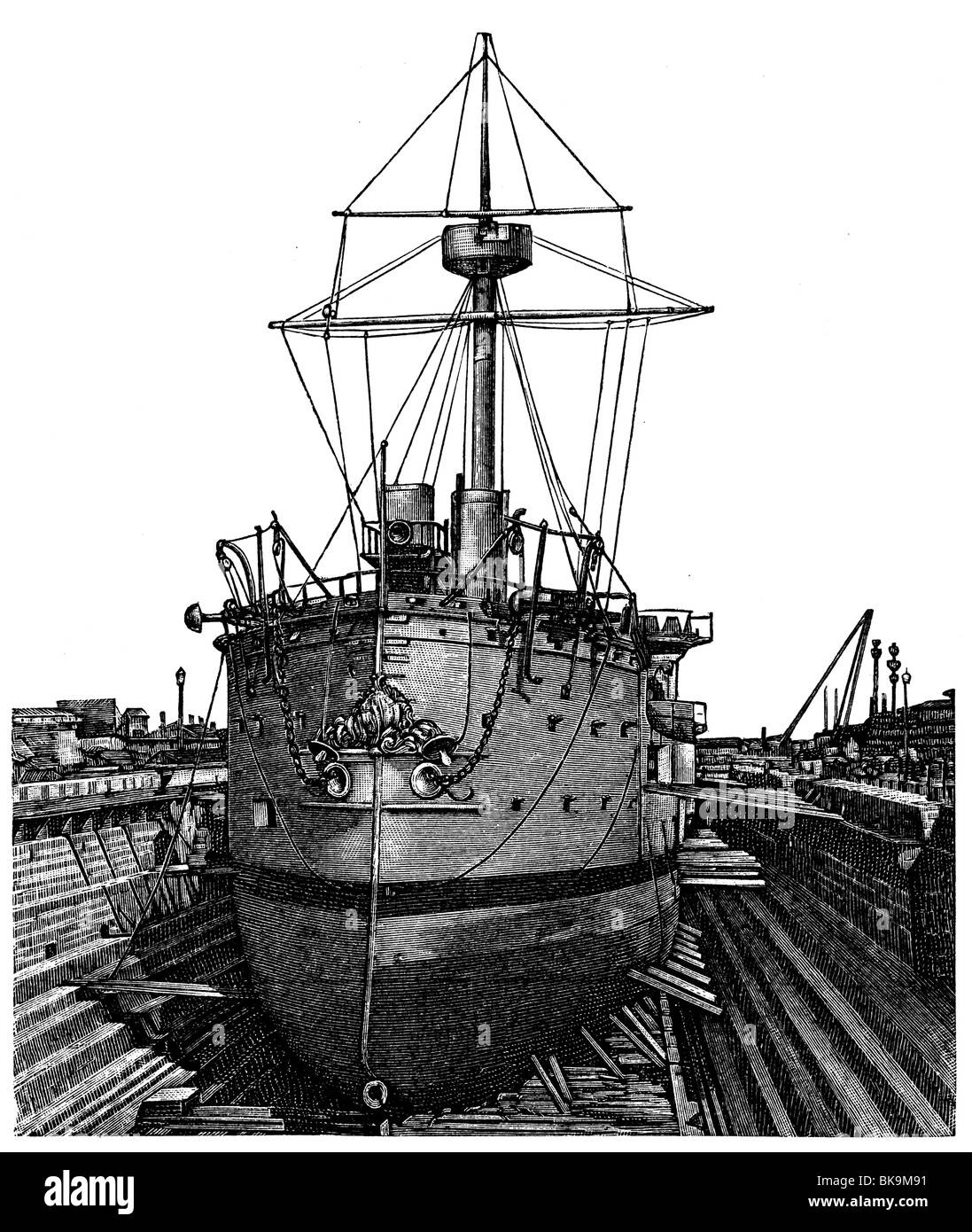 Armoured ship Oldenburg Stock Photo, Royalty Free Image 29102333 Alamy