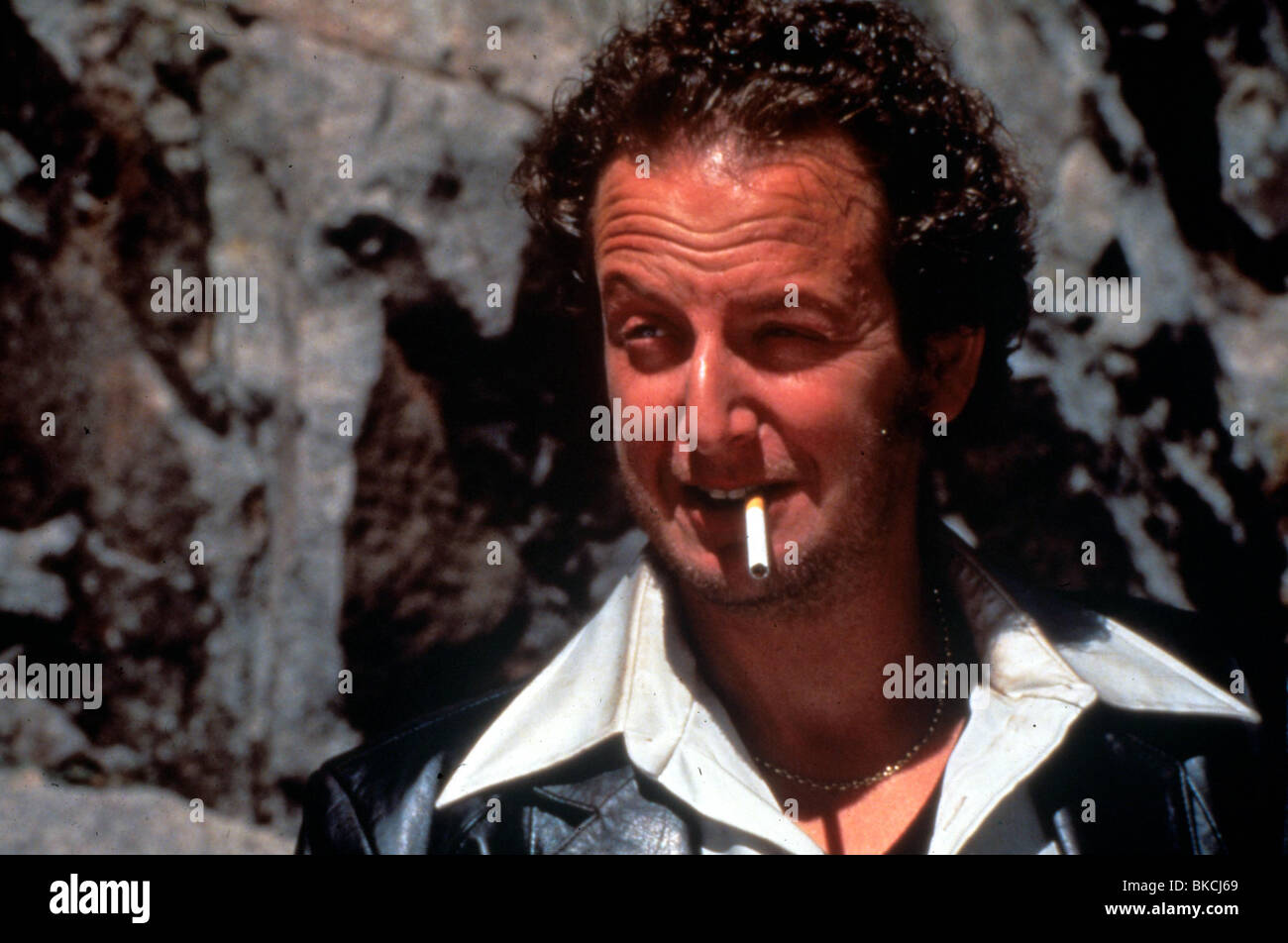 Daniel Stern smoking a cigarette (or weed)
