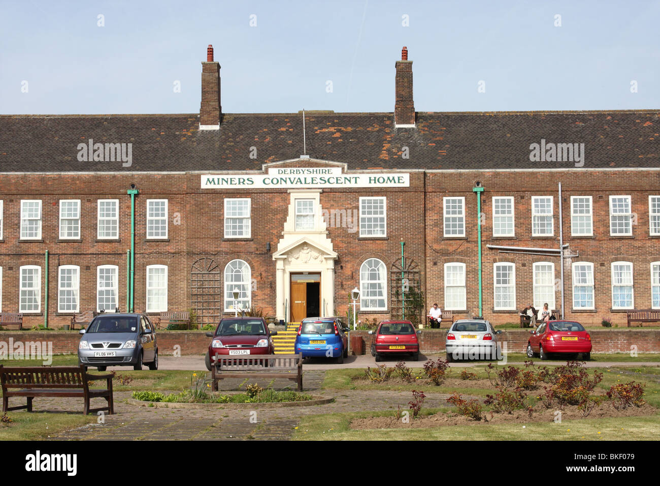 Derbyshire Miners Convalescent Home at Skegness, Lincolnshire Stock