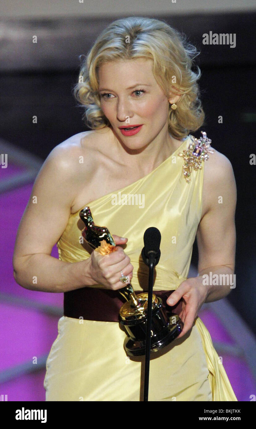 OSCARTHE AWARDS THE OSCARS ACADEMY AWARDS CATE BLANCHETT BEST Stock