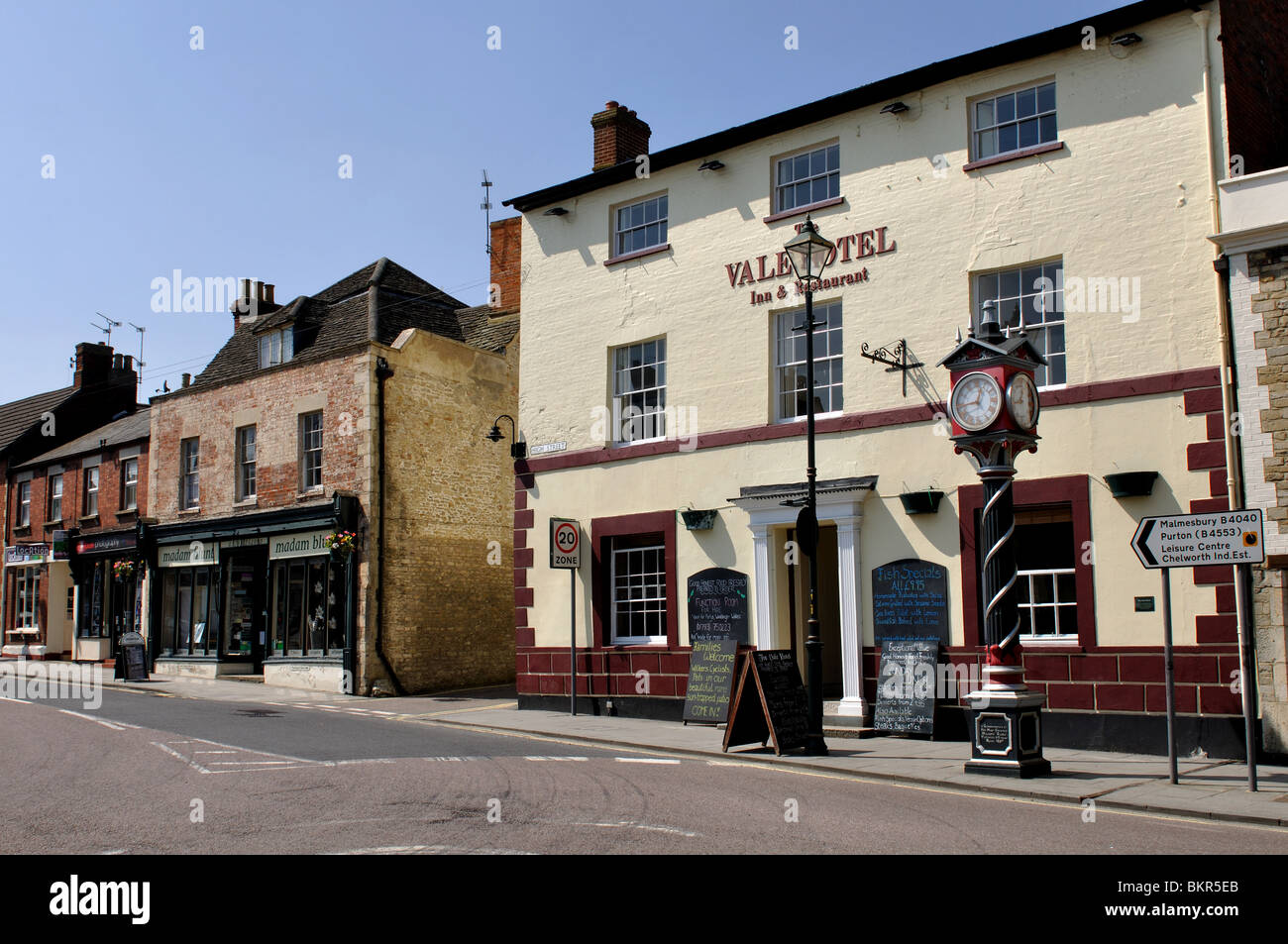 High Street, Cricklade, Wiltshire, England, Uk Stock Photo, Royalty