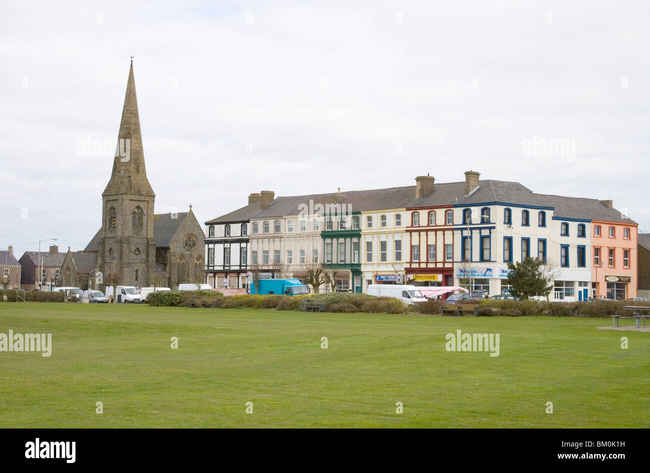 silloth on the cumbria coast Stock Photo, Royalty Free Image 29518429