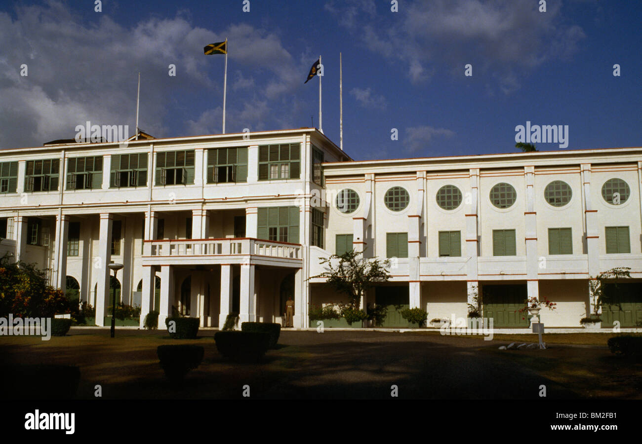 Kingston Jamaica Kings House Stock Photo, Royalty Free Image 29559461 Alamy