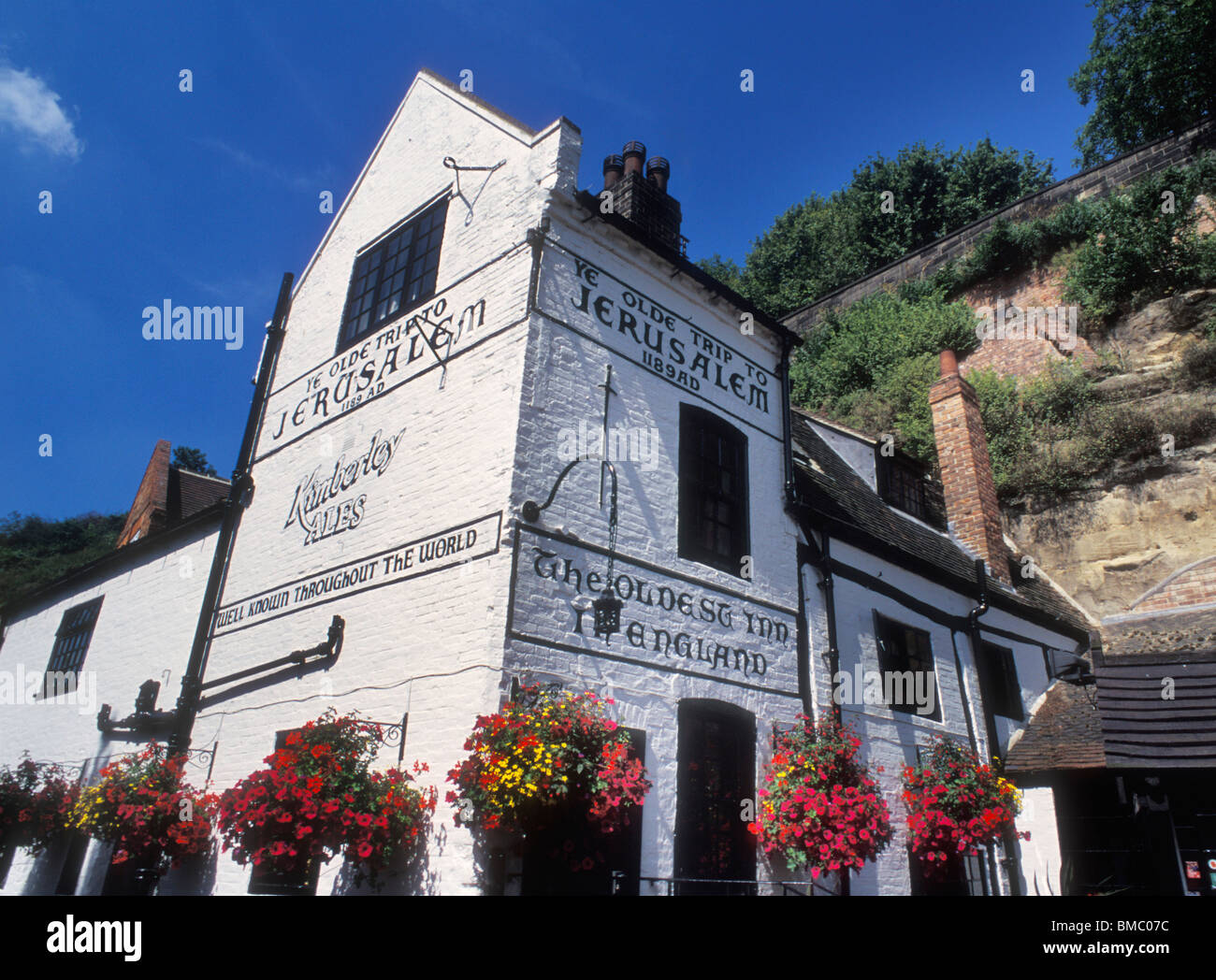 Ye Olde Trip To Jerusalem Pub In Nottingham City Centre