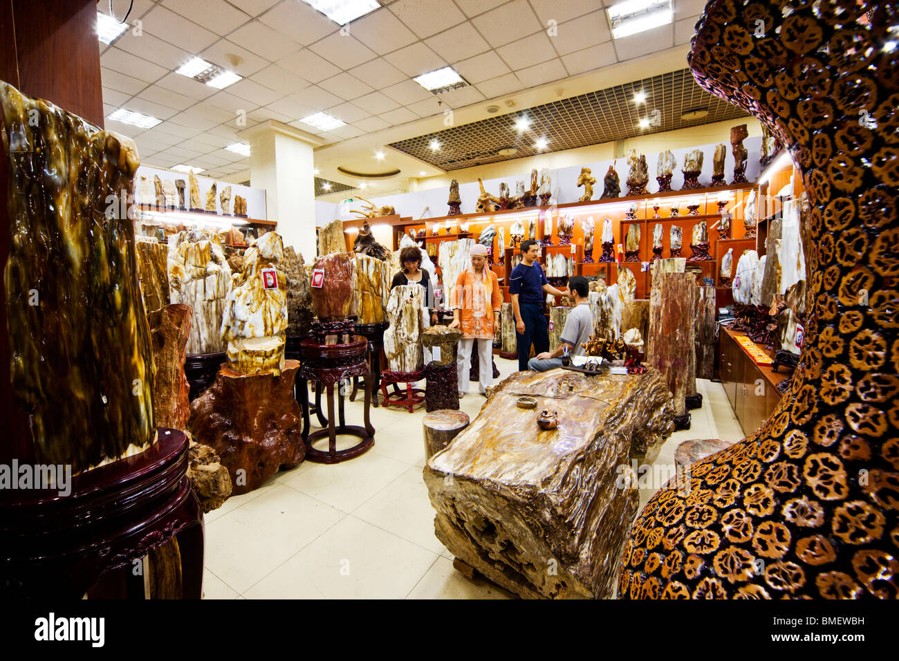 Souvenir store in shopping mall, International Grand Bazaar, Urumqi