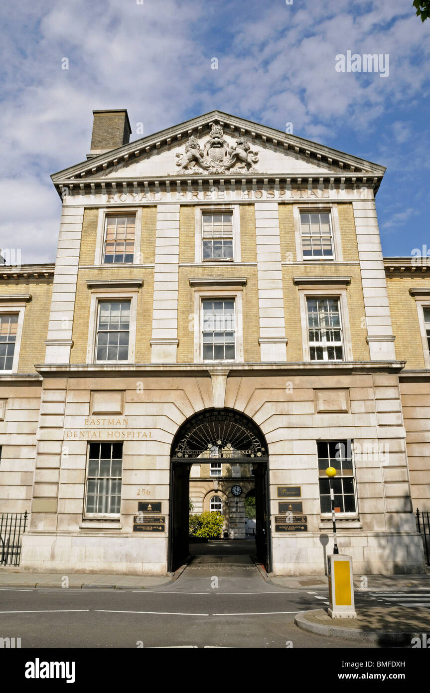 Eastman Dental Hospital London England UK Stock Photo, Royalty Free