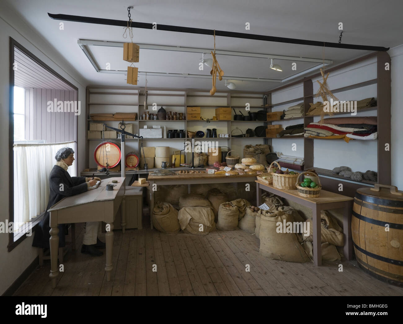 New Lanark Robert Owen's utopian industrial village in Scotland Stock