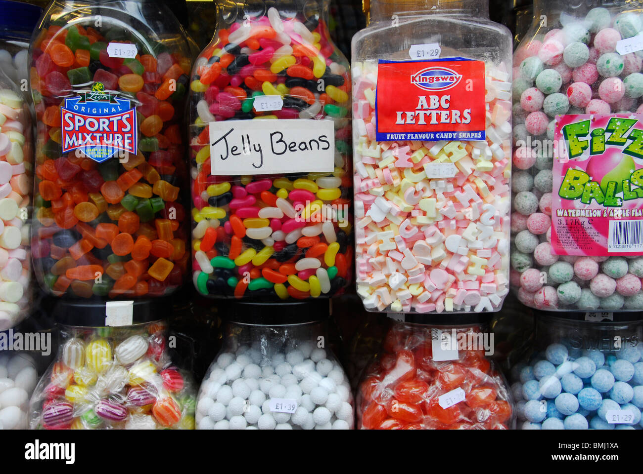 jars of sweets Stock Photo, Royalty Free Image 29900146 Alamy