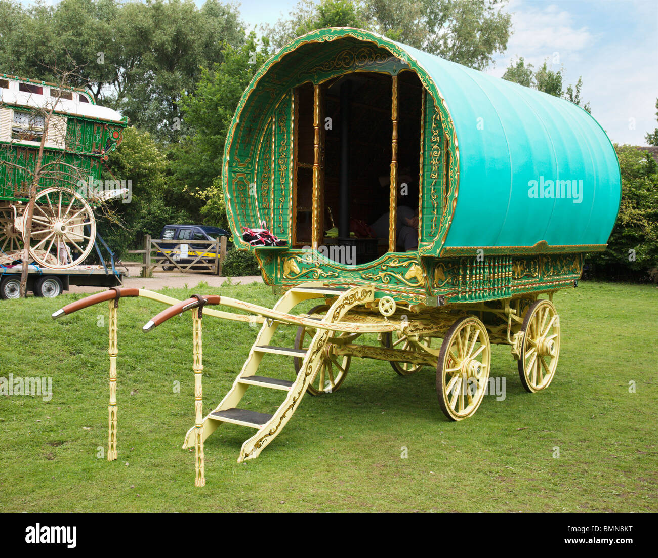 A traditional Gypsy caravan Stock Photo, Royalty Free Image: 29971308 ...