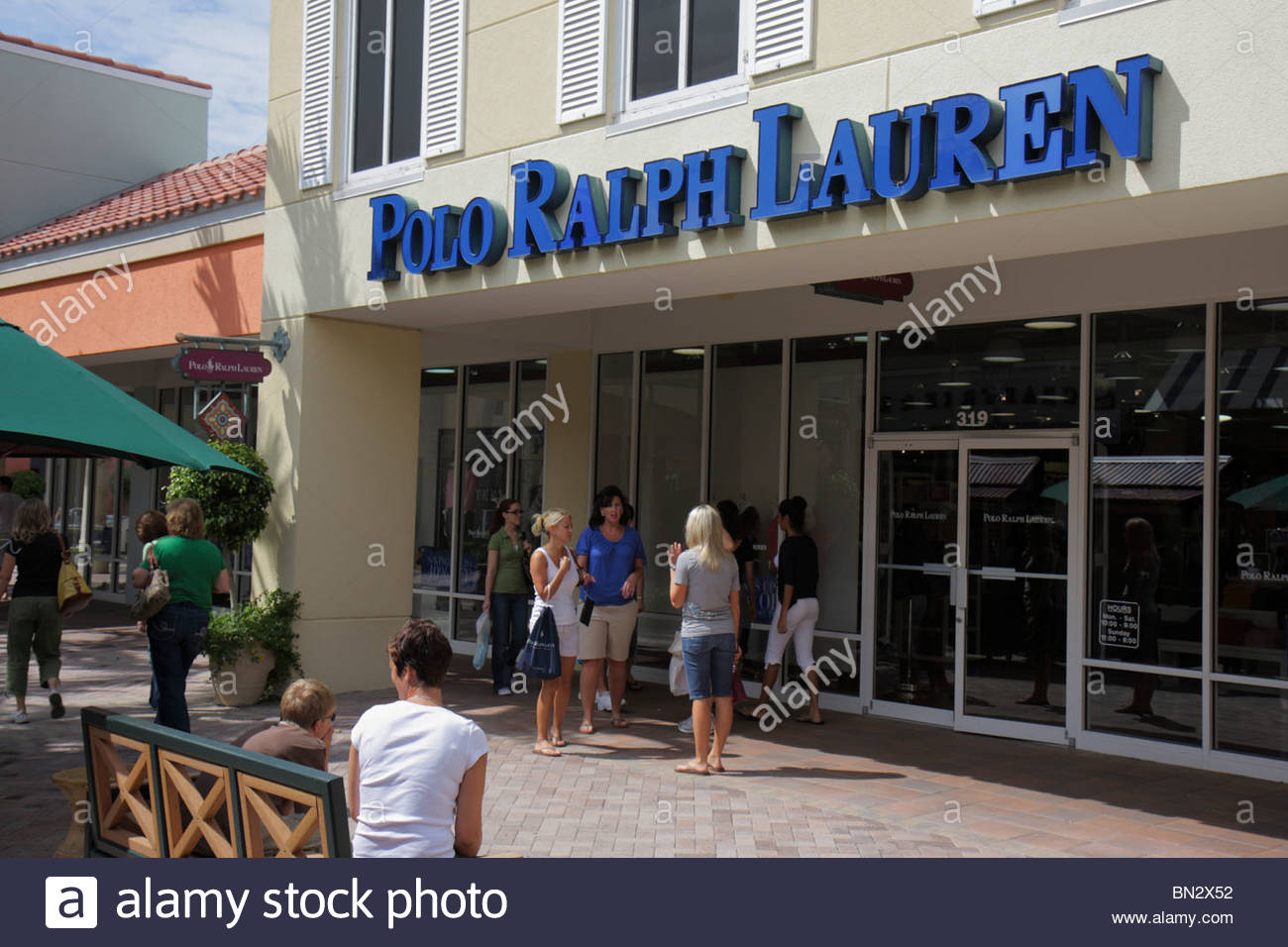 Naples Florida Estero Miromar Outlets Retail Mall Brand Designer Stock Photo, Royalty Free Image ...