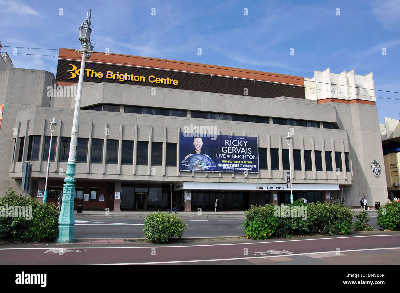 The Brighton Centre, King's Road, Brighton, East Sussex, England Stock