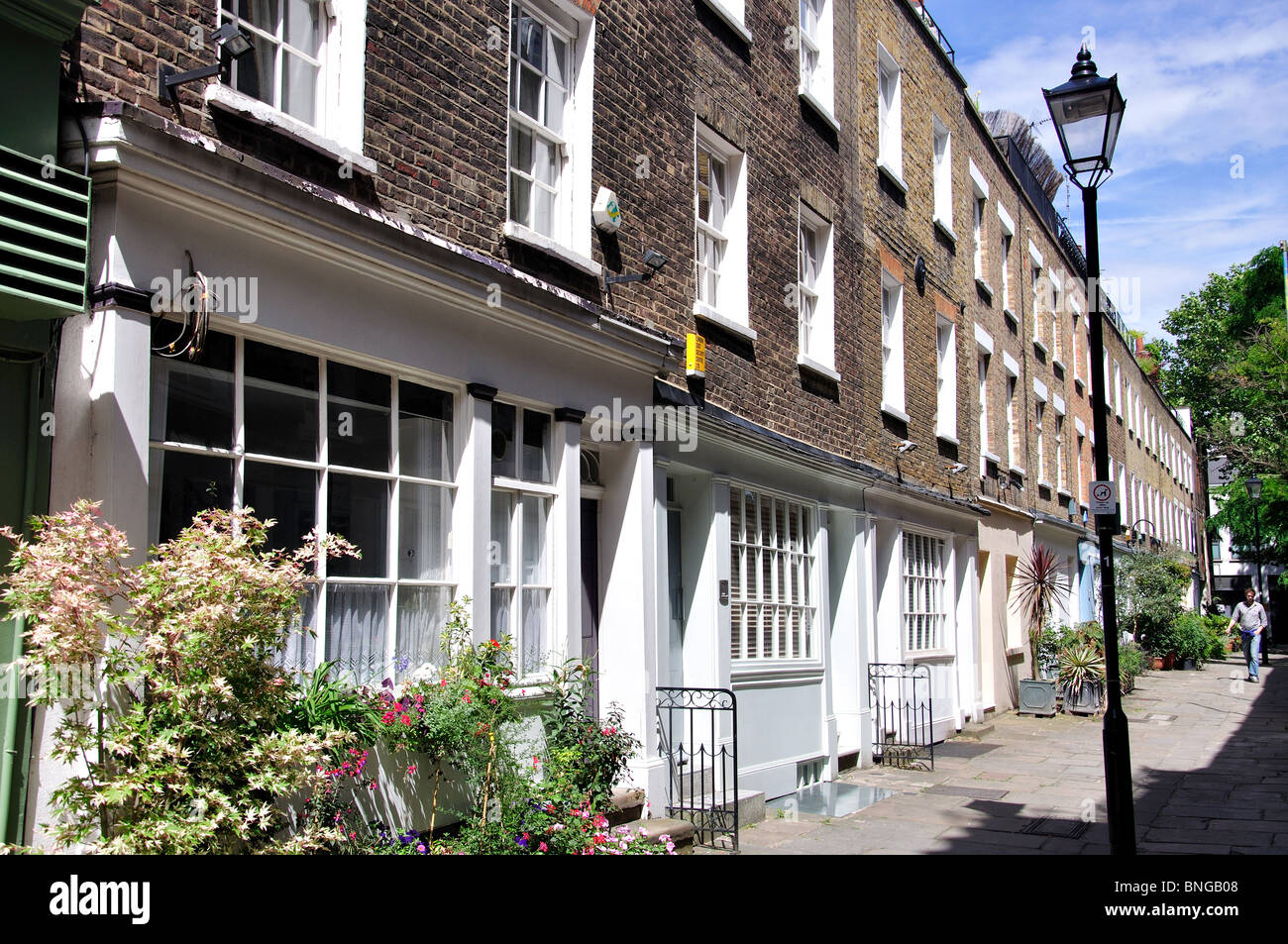 Colville Place, Charlotte Street, Fitzrovia, City of Westminster Stock