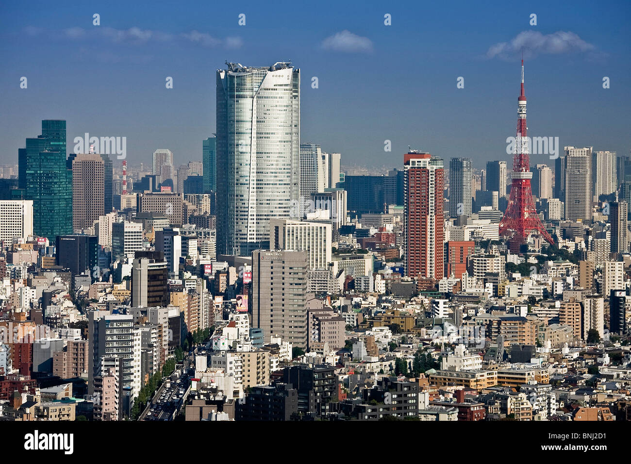 Japan Asia Tokyo city town city Roppongi District Roppongi Hills Stock