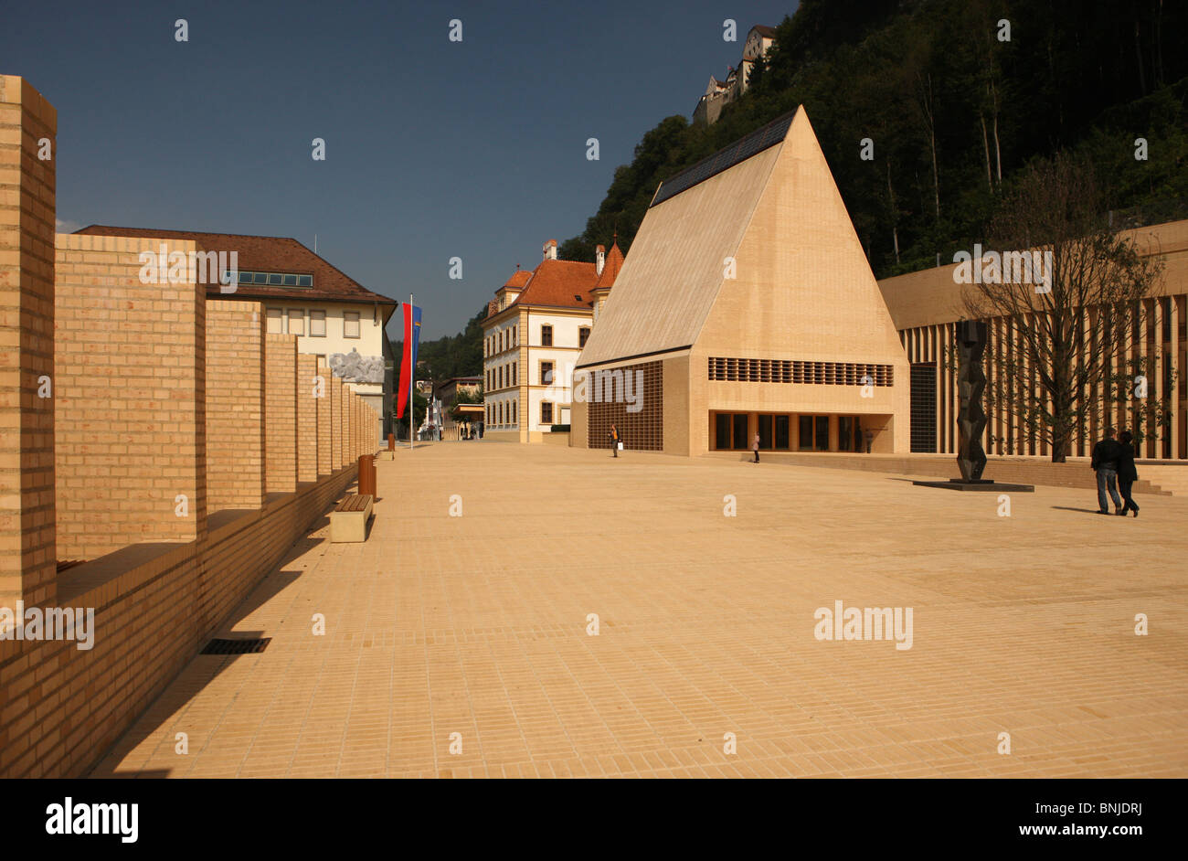 Furstentum Building Principality Of Liechtenstein Vaduz Hohes Haus Stock Photo Alamy