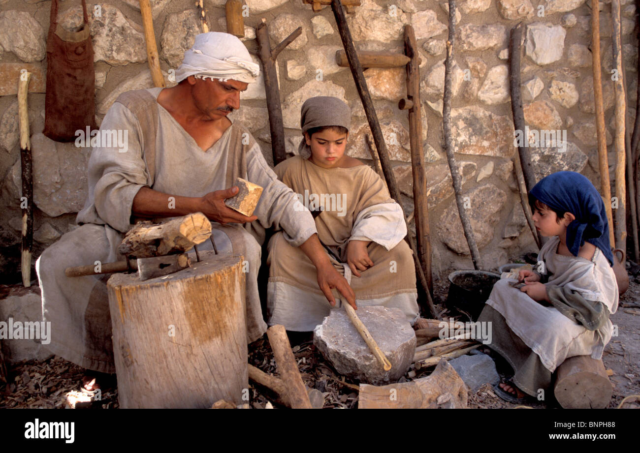 Israel, Galilee, Nazareth Village, recreating Nazareth in the time of ...