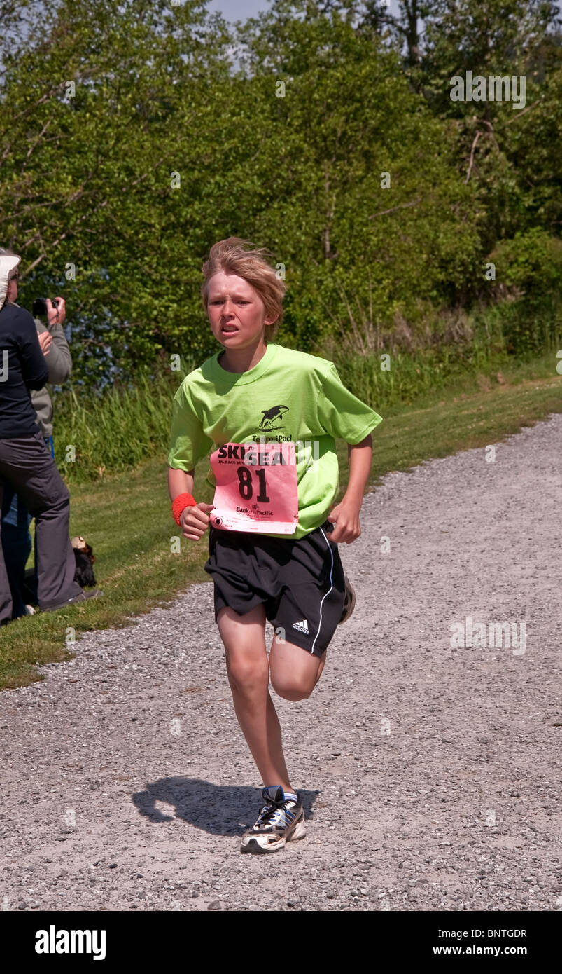 This 12 14 Year Old Caucasian Boy Is Running A Race At The Junior Ski this-12-14-year-old-caucasian-boy-is-running-a-race-at-the-junior-ski