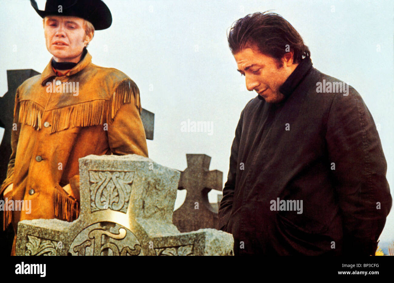 DUSTIN HOFFMAN & JON VOIGHT MIDNIGHT COWBOY (1969 Stock Photo, Royalty