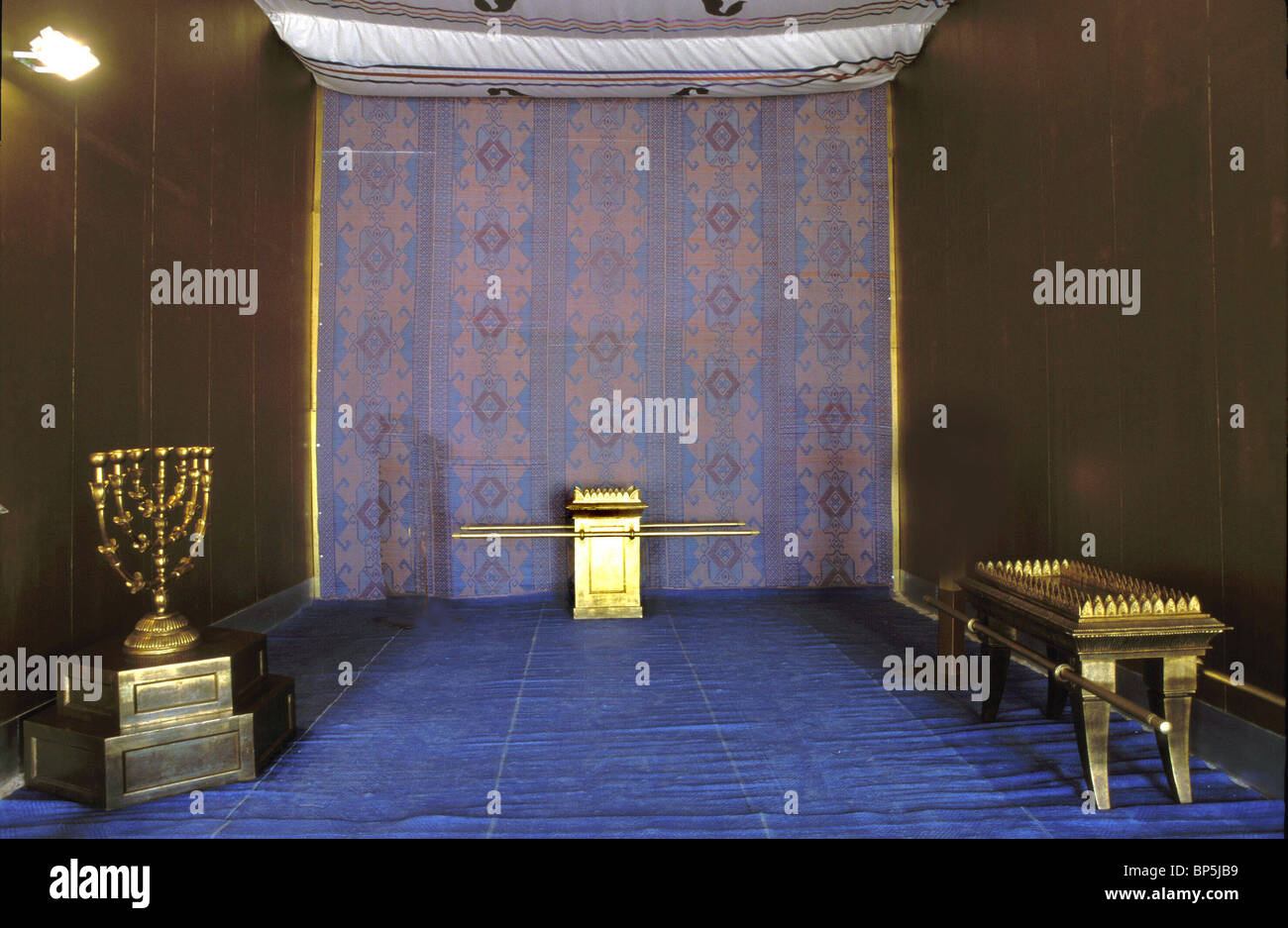 FIRST ENCLOSURE OF THE TENT OF THE TABERNACLE THE HOLY PLACE Stock