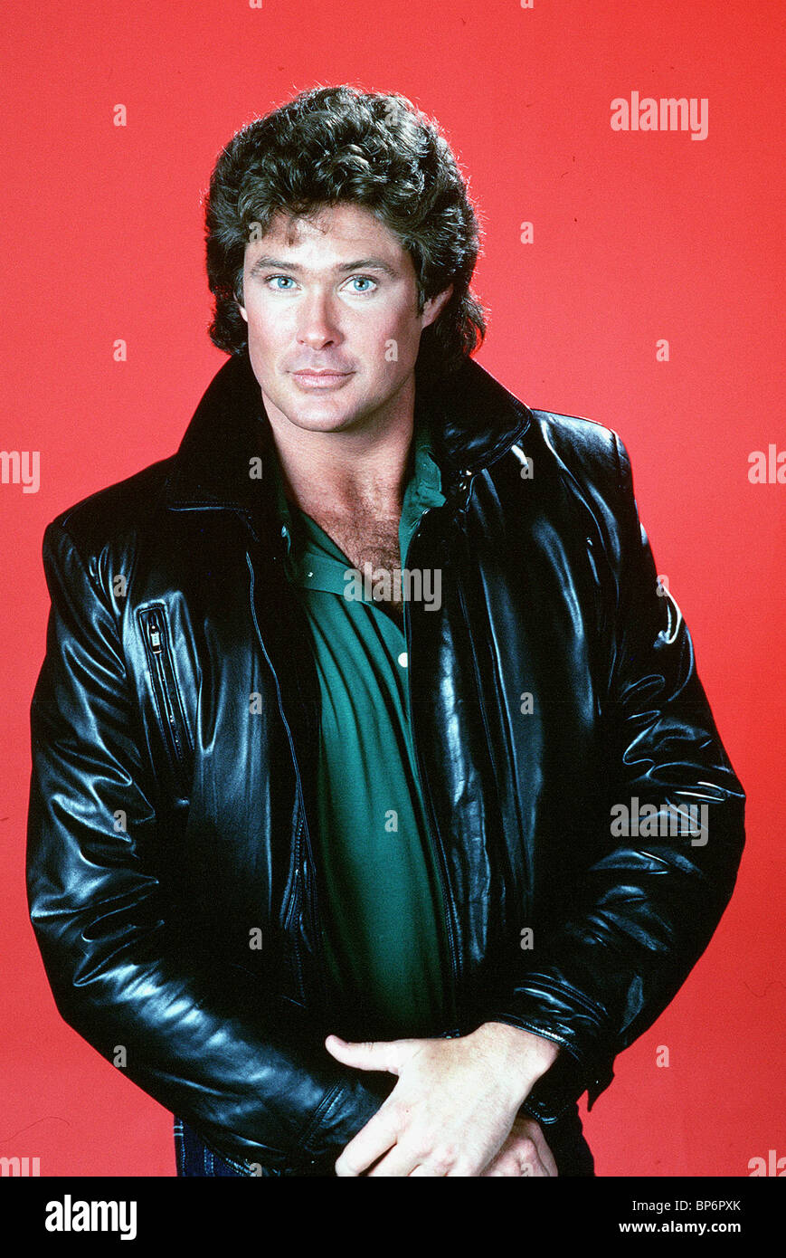 DAVID HASSELHOFF KNIGHT RIDER (1982 Stock Photo, Royalty Free Image