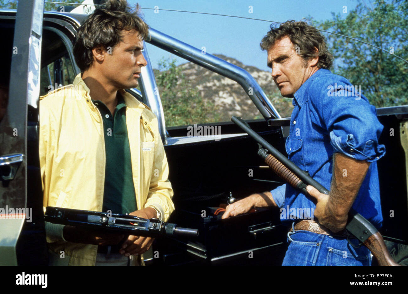 DOUGLAS BARR LEE MAJORS THE FALL GUY (1981 Stock Photo, Royalty Free Image: 30897450 - Alamy