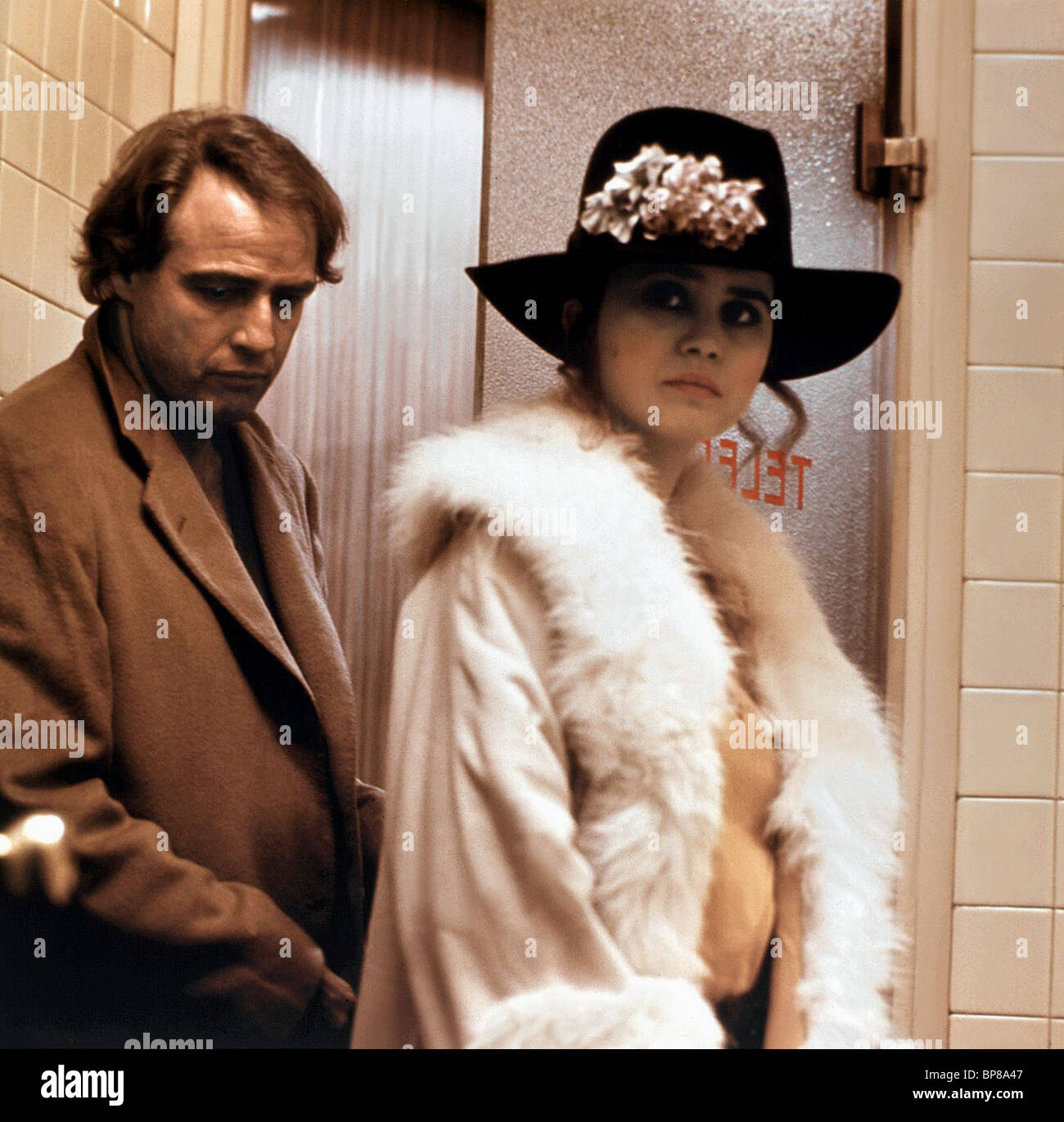 Marlon Brando Maria Schneider Last Tango In Paris Stock Photo Alamy