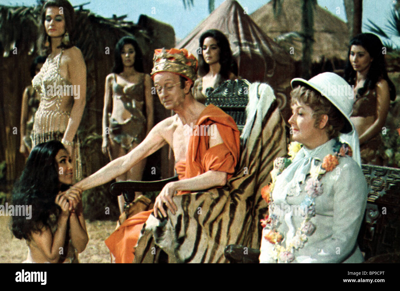 CHARLES HAWTREY & JOAN SIMS CARRY ON UP THE JUNGLE (1970 Stock Photo, Royalty Free Image CHARLES HAWTREY & JOAN SIMS CARRY ON UP THE JUNGLE (1970 Stock Photo, Royalty Free Image