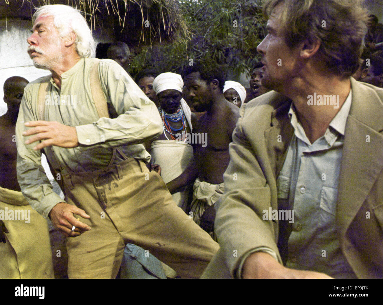 LEE MARVIN & ROGER MOORE SHOUT AT THE DEVIL (1976 Stock Photo, Royalty Free Image 30945171 Alamy