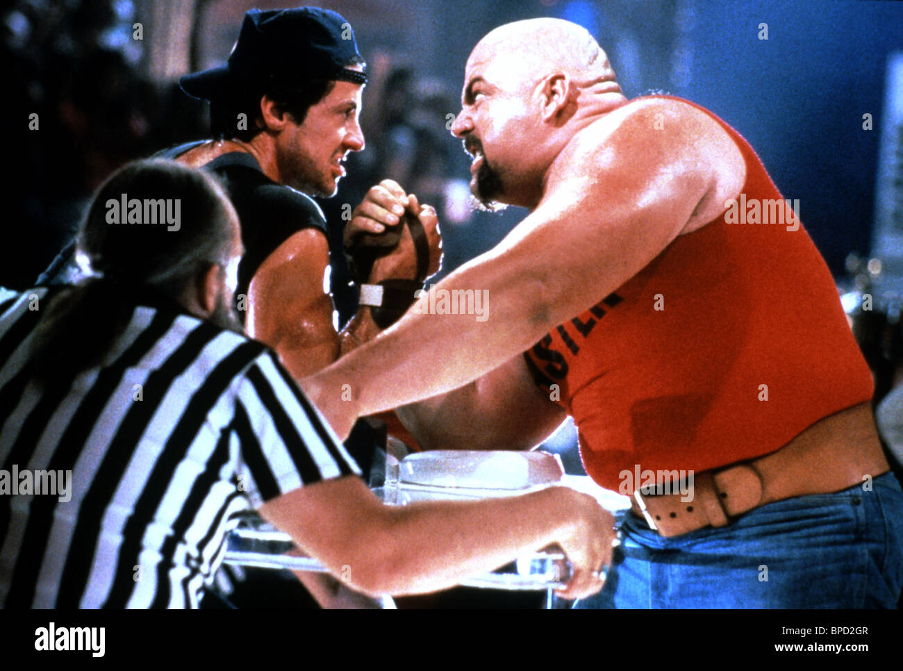 SYLVESTER STALLONE & RICK ZUMWALT OVER THE TOP (1987 Stock Photo, Royalty Free Image 31020215