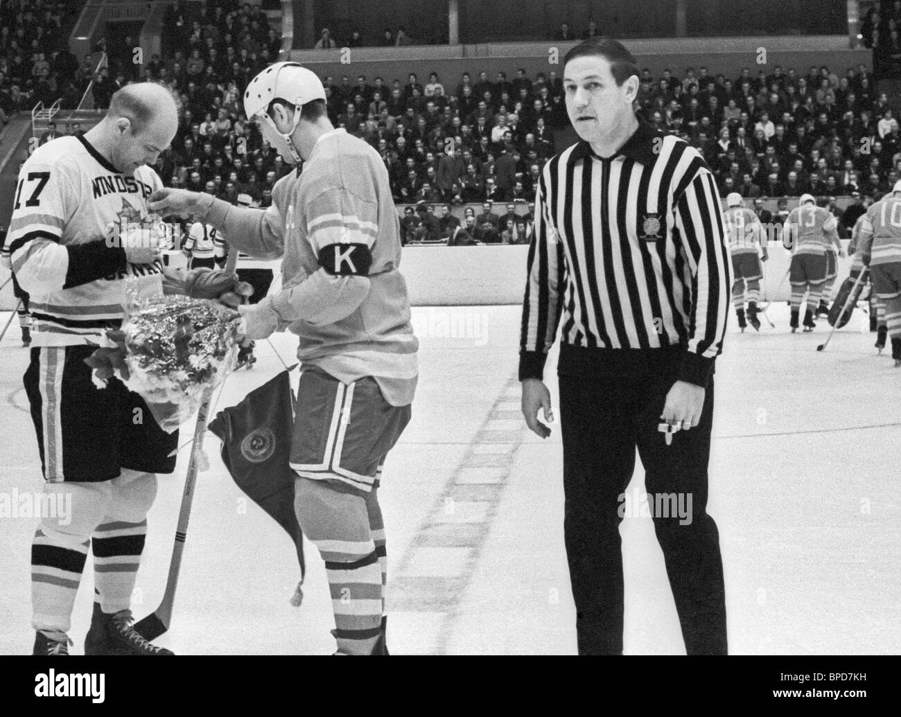 Canadian hockey players in Moscow, 1963 Stock Photo, Royalty Free Image 31024213 Alamy