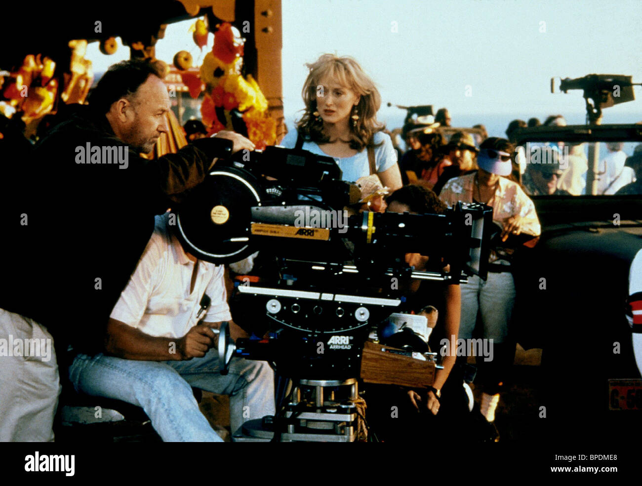 GENE HACKMAN & MERYL STREEP POSTCARDS FROM THE EDGE (1990 Stock Photo