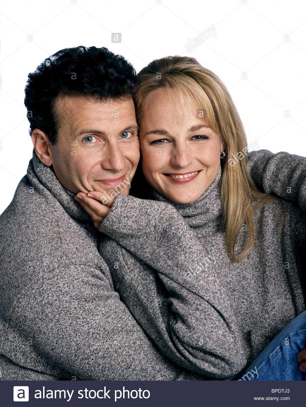 PAUL REISER & HELEN HUNT MAD ABOUT YOU (1990 Stock Photo, Royalty Free