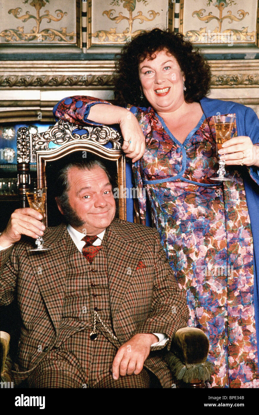 DAVID JASON & PAM FERRIS THE DARLING BUDS OF MAY (1992 Stock Photo