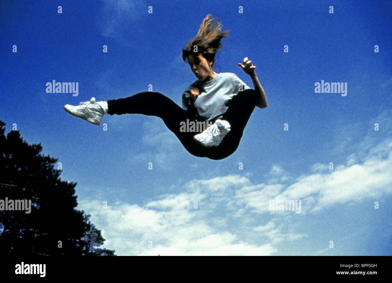 HILARY SWANK THE NEXT KARATE KID (1994 Stock Photo, Royalty Free Image