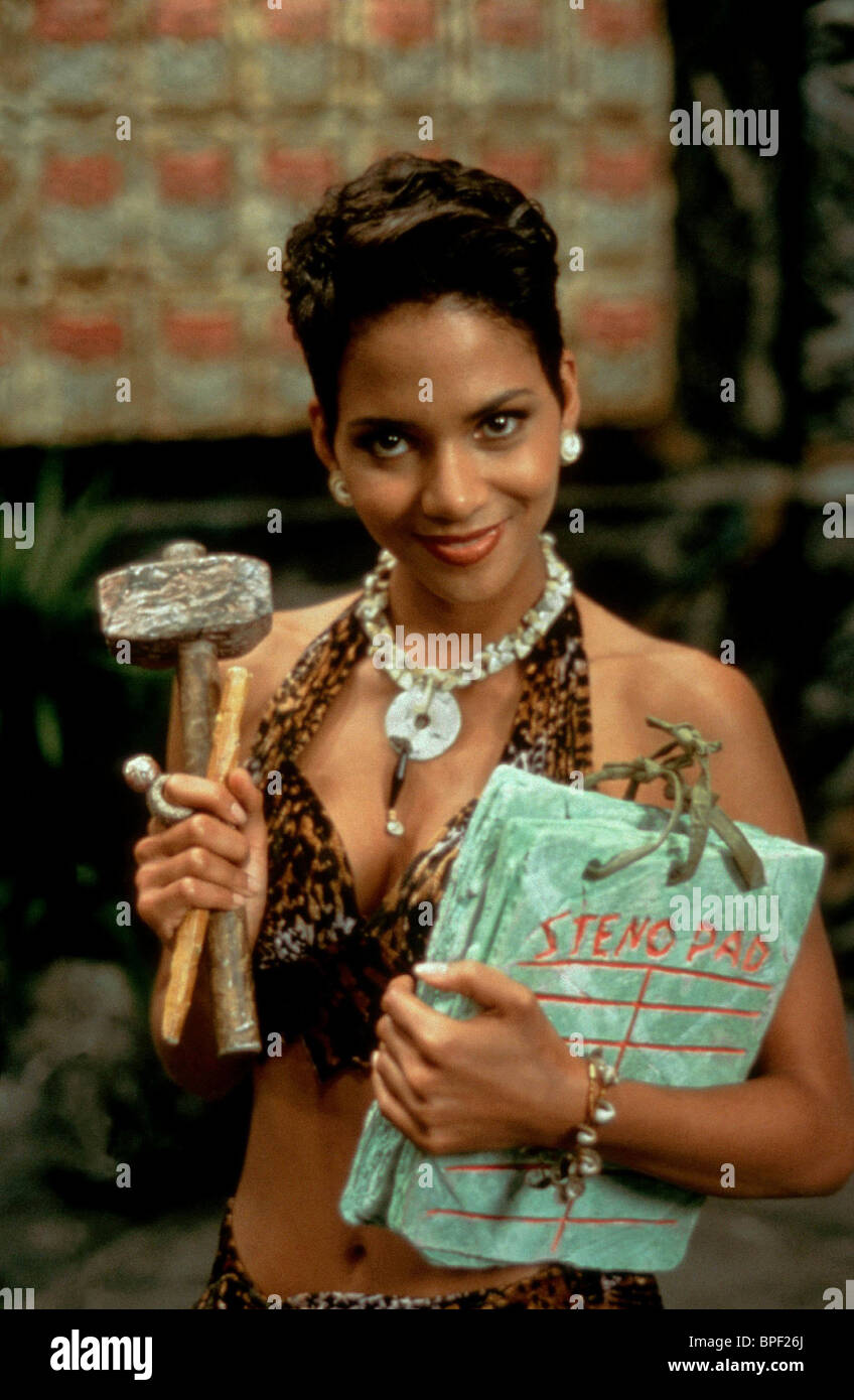 HALLE BERRY THE FLINTSTONES (1994 Stock Photo, Royalty Free Image